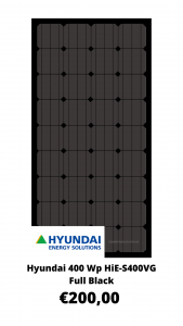 Hyundai 400 Wp HiE-S400VG Full Black