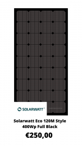 Solarwatt Eco 120M Style 400Wp Full Black