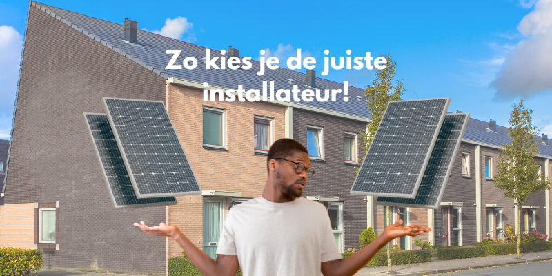 zonnepanelen installateurs vergelijken