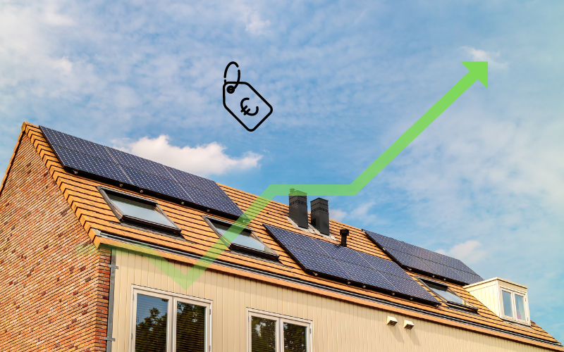 Hierdoor wordt je huis meer waard met zonnepanelen