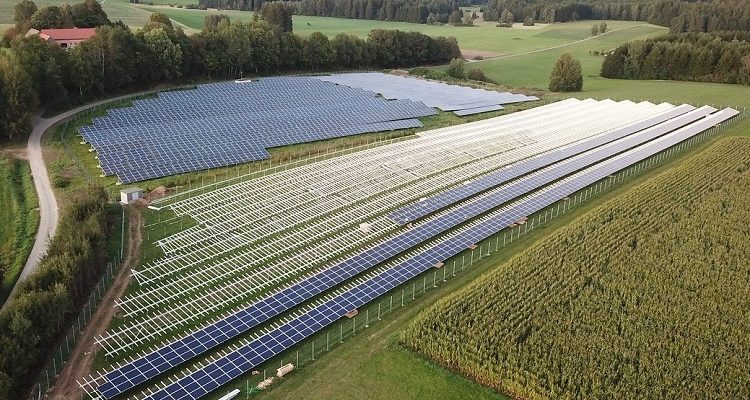 Zonnepanelen weilanden